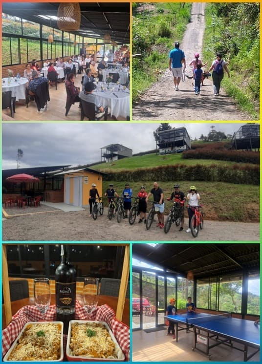 Fogata y noche de estrellas