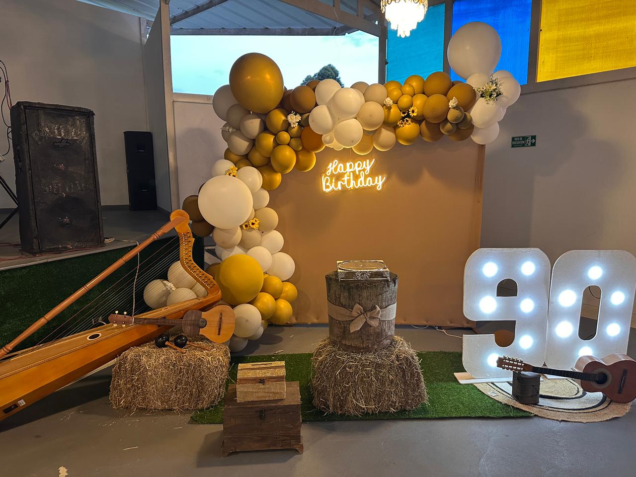 Cancha deportiva de la finca