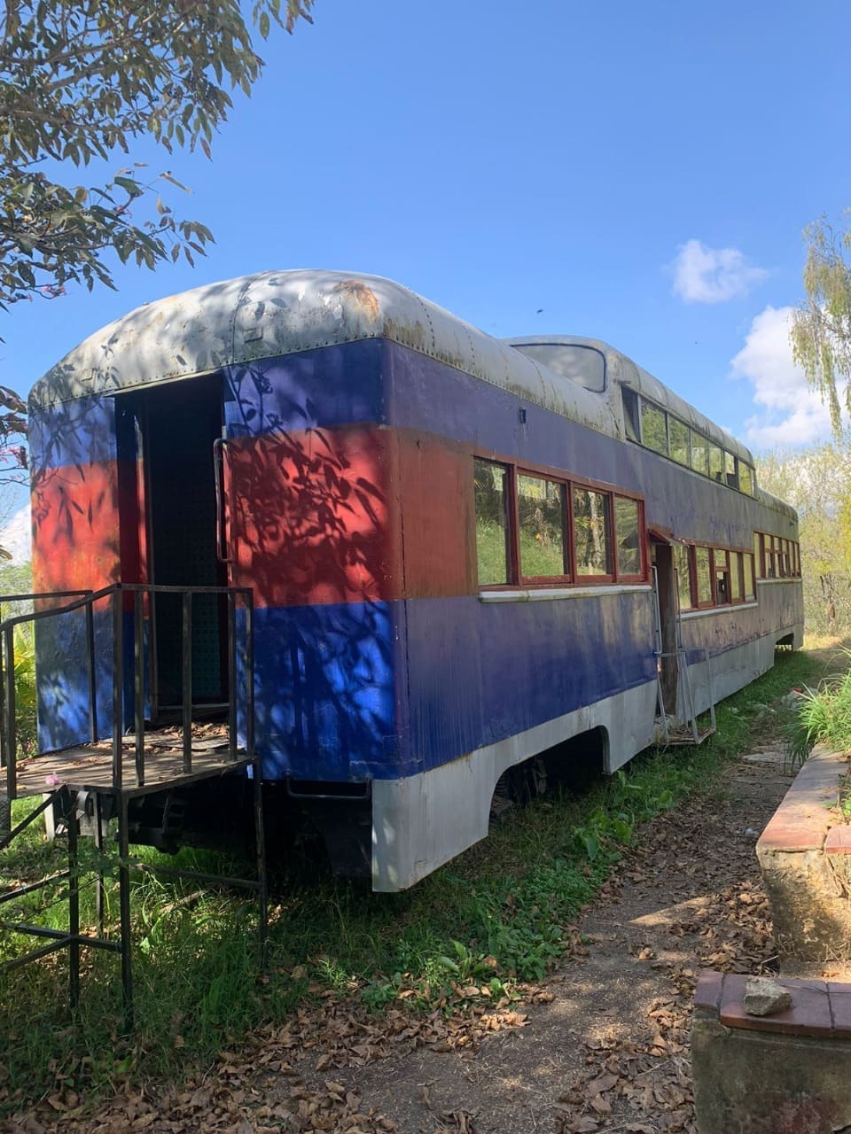 Interior Vagón La Esmeralda